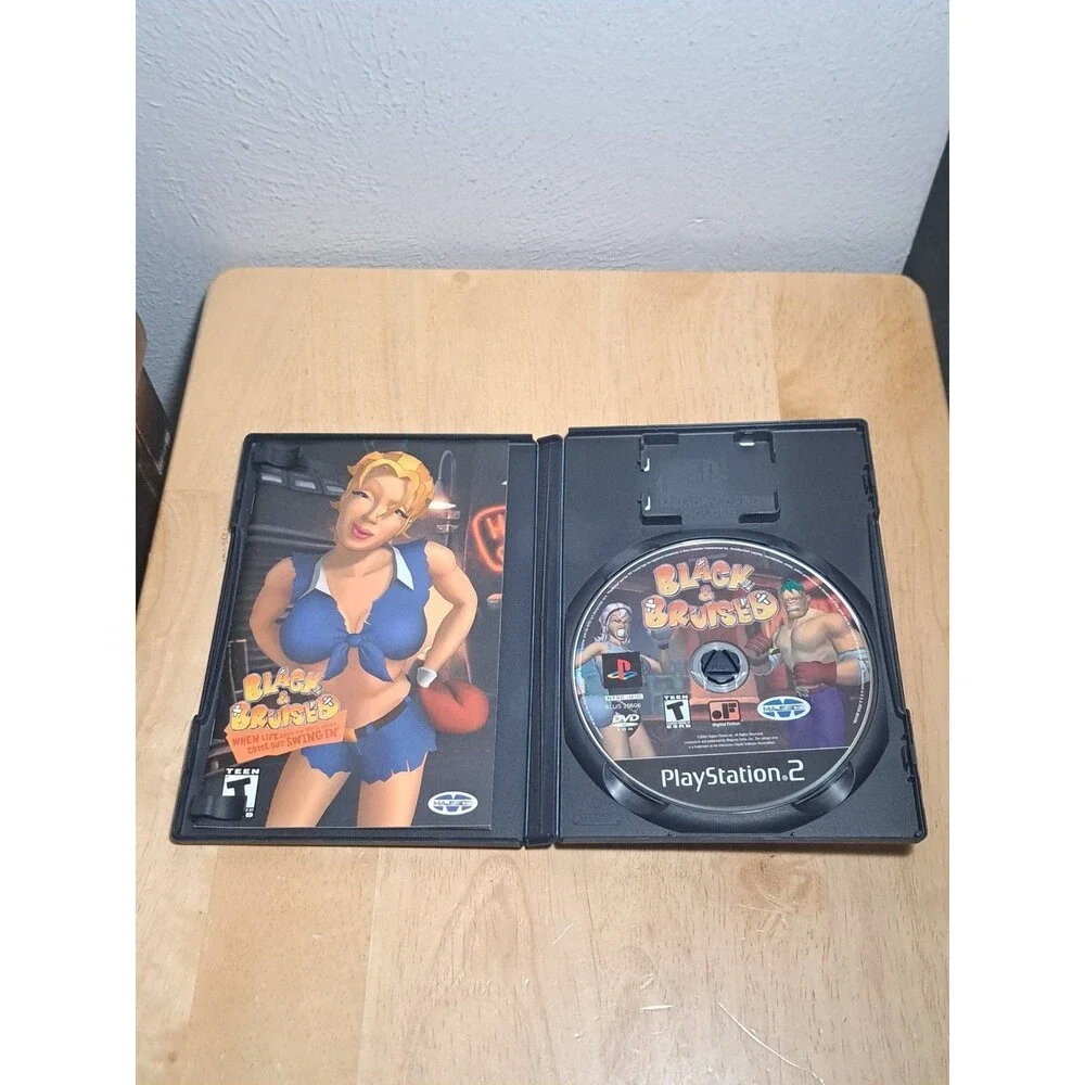 Black & Bruised (Playstation 2, PS2) Complete UNTESTED